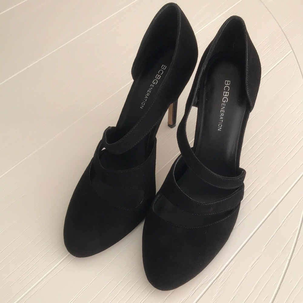 BCBGeneration Black Heels